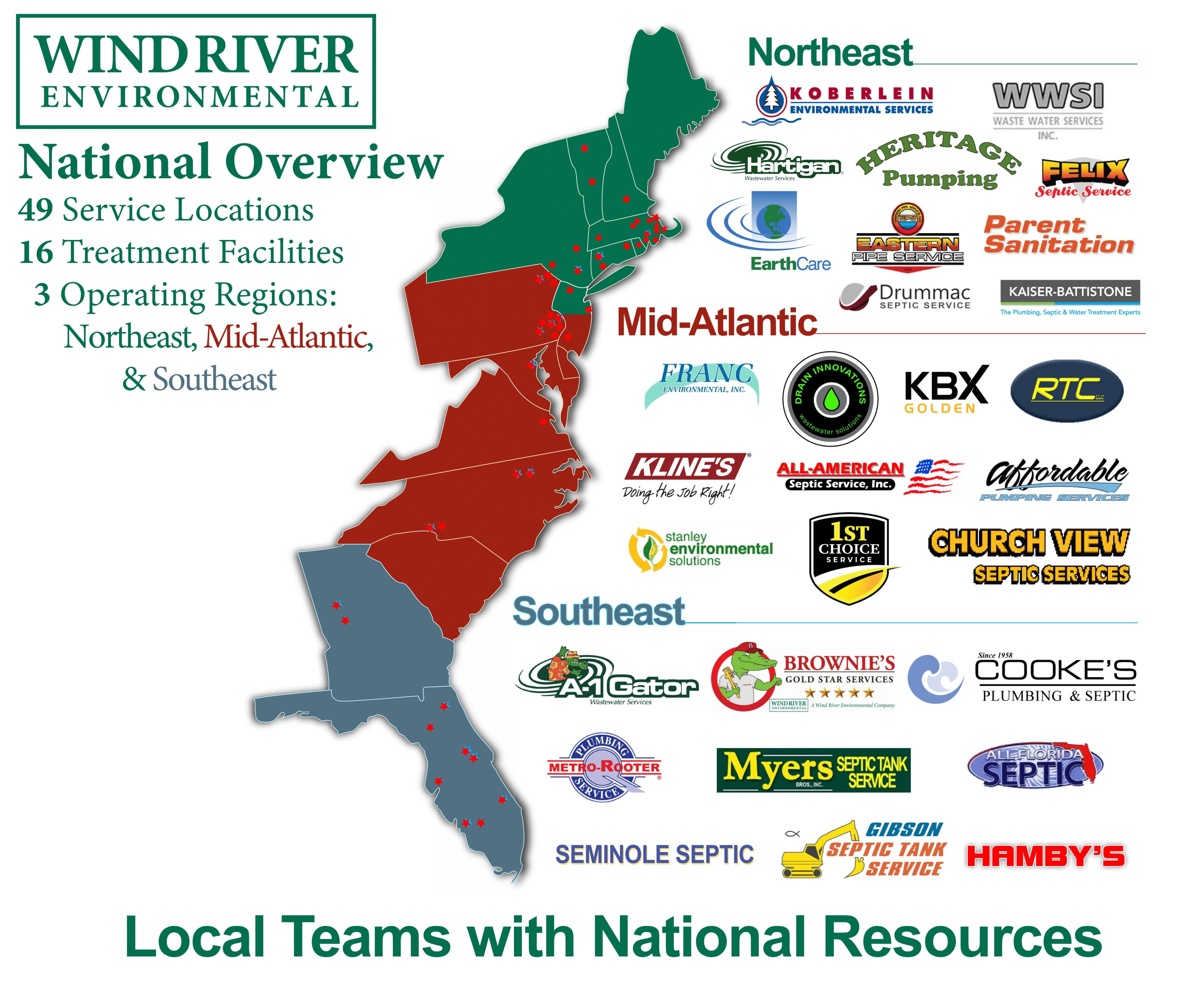 Site Map Stanley Environmental Services